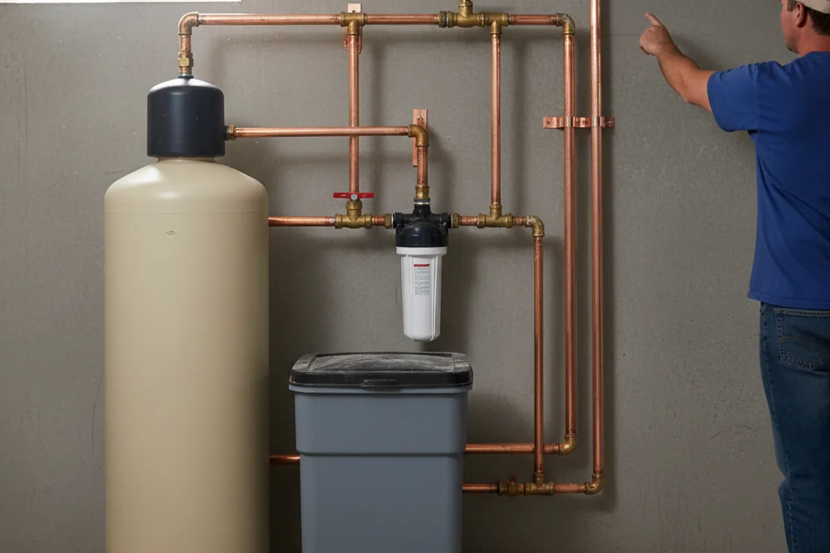 Whole-house water treatment system installed in Ingleside